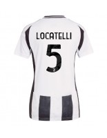 Ženske Nogometnih dresov Juventus Manuel Locatelli #5 Domači 2024-25 Kratki rokavi